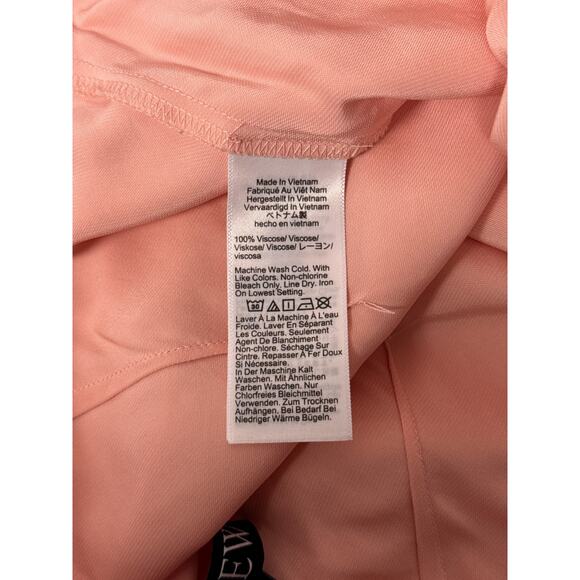 J Crew Gwyneth Slip Skirt Small Womens Soft Pink Satin Midi - Picture 7 of 8